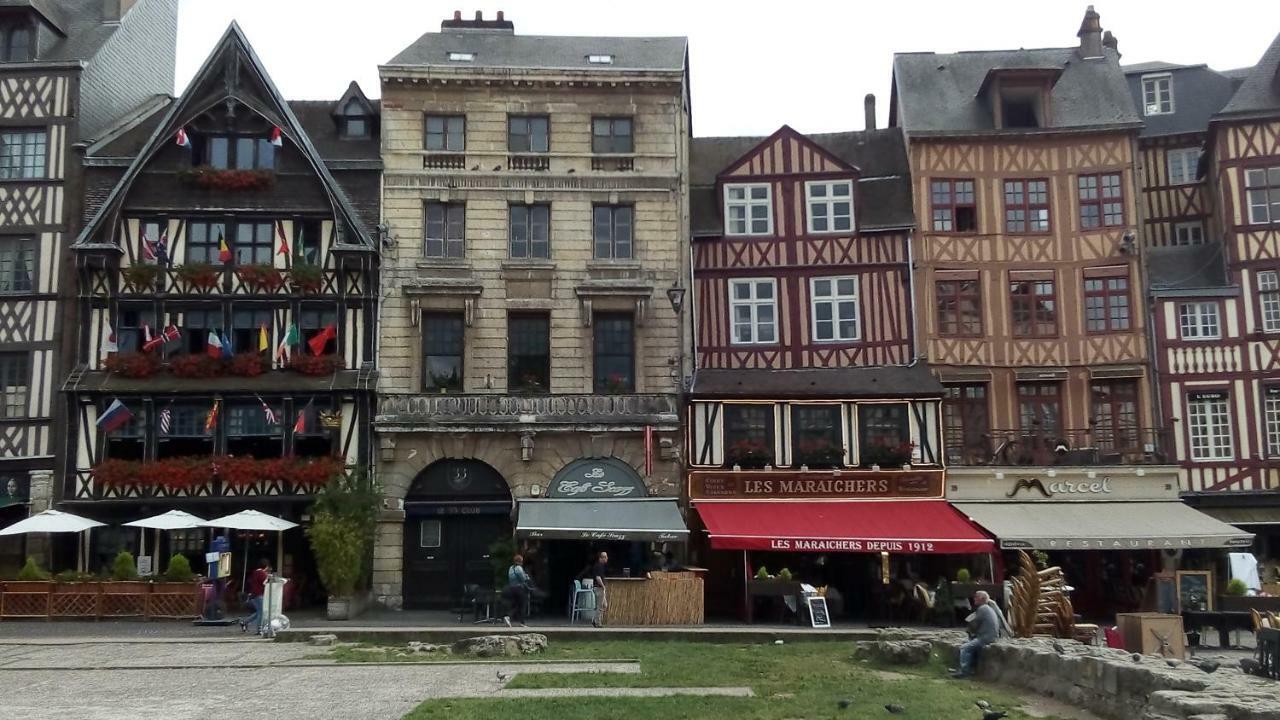 Between Historic Center And Quay, Ideal For Family ルーアン エクステリア 写真